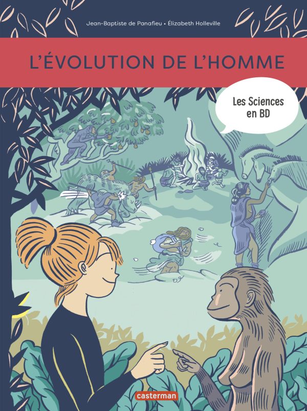 LES SCIENCES EN BD - L'INCROYABLE HISTOIRE DE L'EVOLUTION//TOUT EN BD/CASTERMAN/