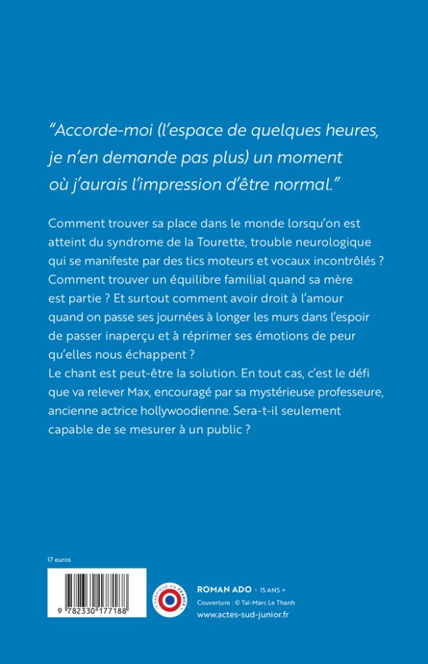 PARFOIS J'AIMERAIS QUE MA VIE RESSEMBLE A UNE COMEDIE MUSICALE//ACTES SUD JEUNES – Image 2