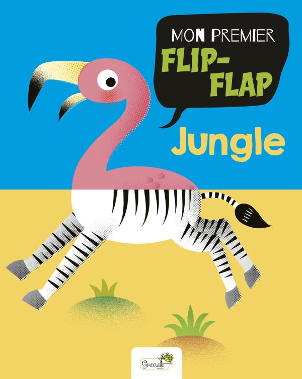JUNGLE//MON PREMIER FLIP-FLAP/GRENOUILLE/