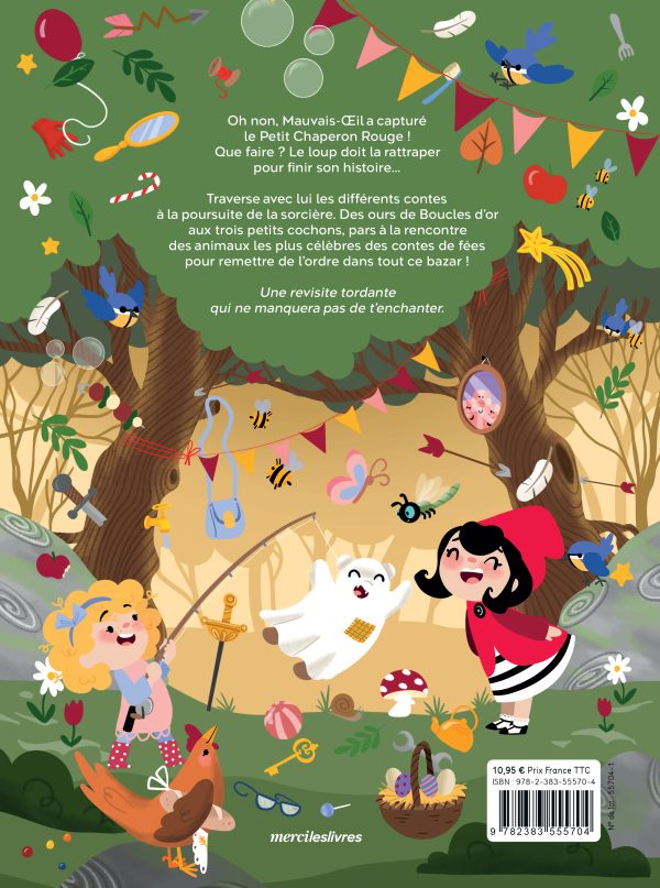 CHERCHE ET TROUVE - MES CONTES REVISITES : ANIMAUX ENCHANTES///MERCILESLIVRES/ – Image 2