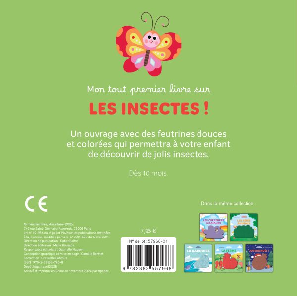 LES INSECTES - MES PETITS COUCOUS///MERCILESLIVRES/ – Image 2