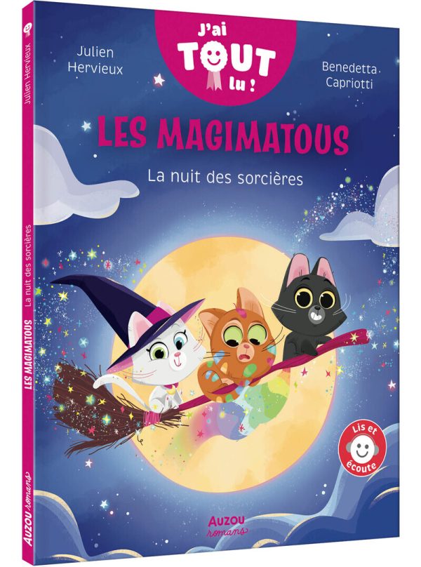 LES MAGIMATOUS - TOME 2 LA NUIT DES SORCIERES//J'AI TOUT LU/AUZOU/