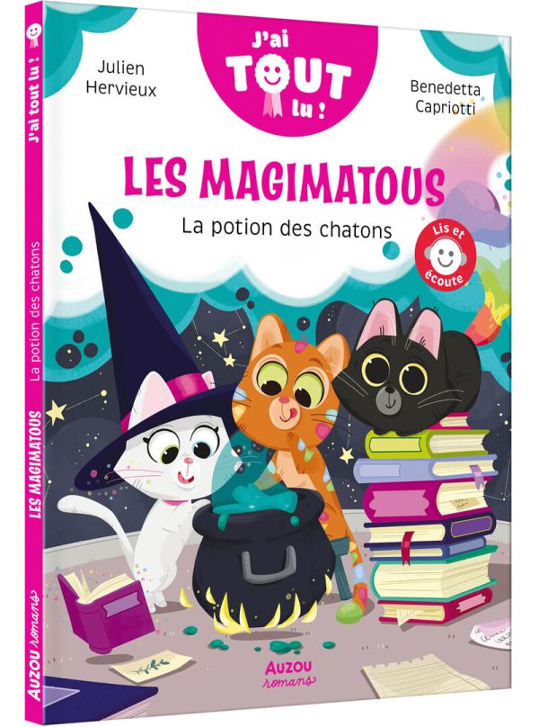 LES MAGIMATOUS - LA POTION DES CHATONS//J'AI TOUT LU/AUZOU/