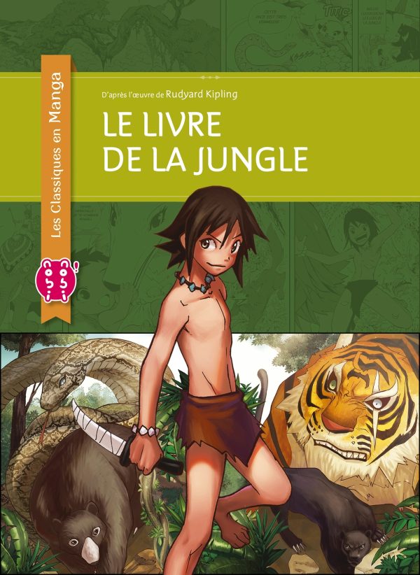 LE LIVRE DE LA JUNGLE/ONE/LES CLASSIQUES EN MANGA/NOBI NOBI/LE LIVRE DE LA JUNGL