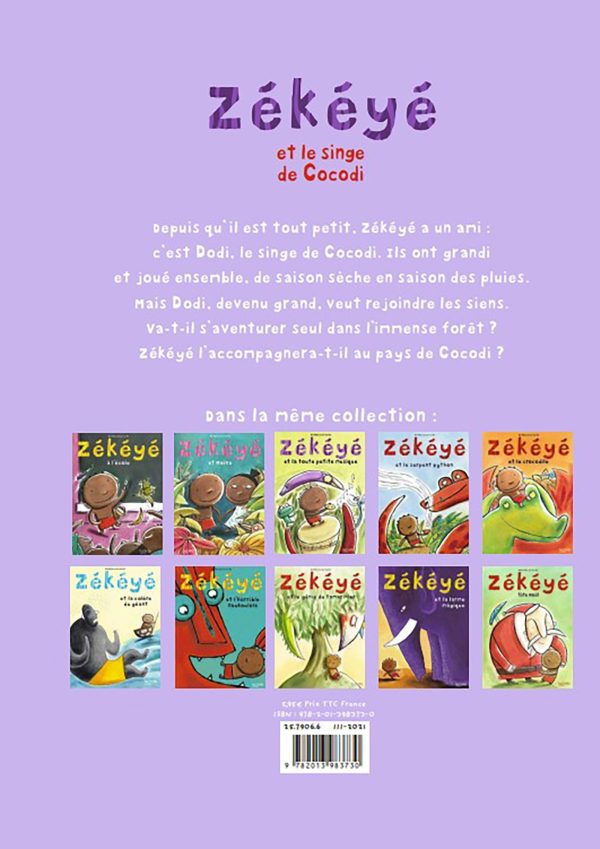 ZEKEYE ET LE SINGE DE COCODI//ZEKEYE/HACHETTE ENFANT/ – Image 2