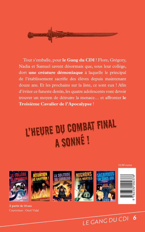 LE GANG DU CDI - T6 LE TROISIEME CAVALIER/6/ACTES SUD JEUNESSE/ACTES SUD/LE GANG – Image 2