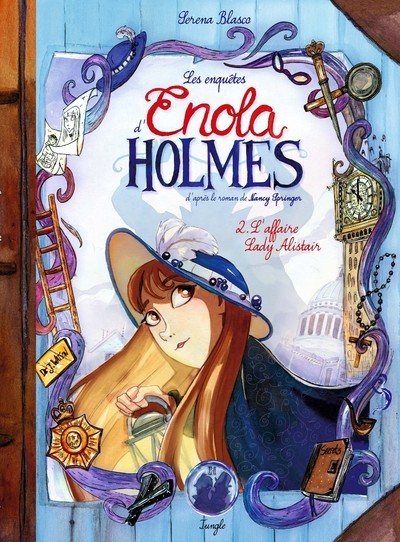 LES ENQUETES D'ENOLA HOLMES - TOME 2 L'AFFAIRE LADY ALISTAIR/2/LES ENQUETES D'EN