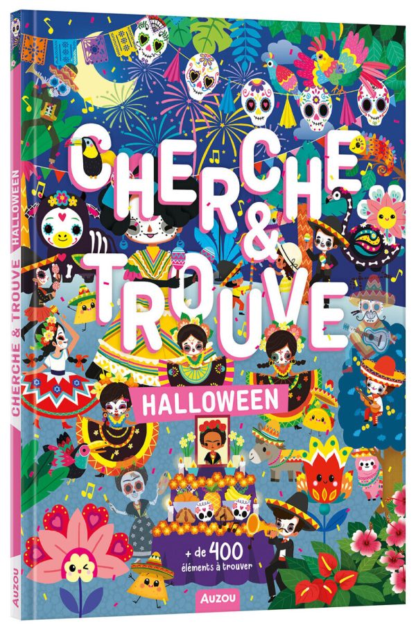 CHERCHE ET TROUVE - QUI FAIT PEUR//MON ALBUM CHERCHE ET TROUVE/AUZOU/