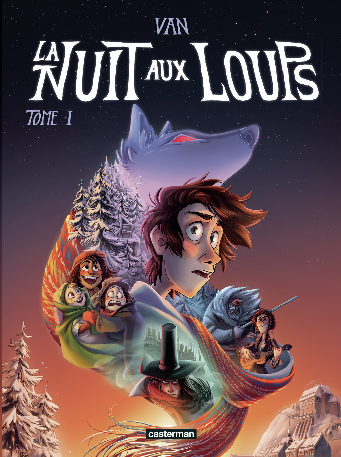 LA NUIT AUX LOUPS/1/BD JEUNESSE/CASTERMAN/
