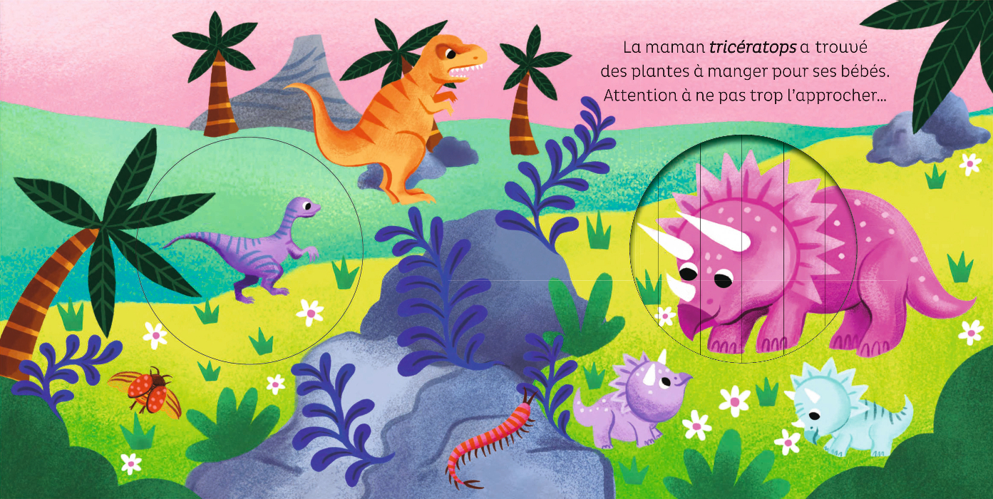 CHEZ LES DINOSAURES//ANIMAUX SURPRISES/TOURBILLON/ – Image 2