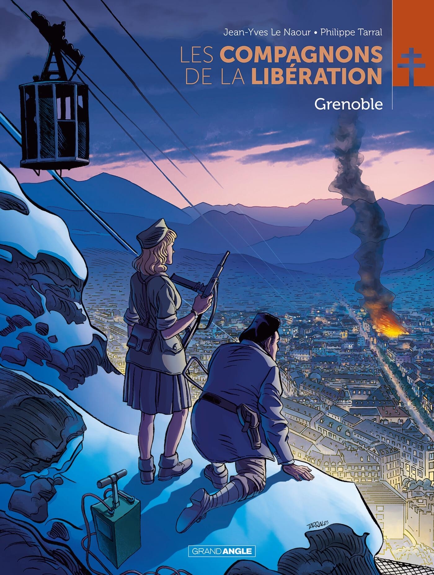 LES COMPAGNONS DE LA LIBERATION : GRENOBLE - HISTOIRE COMPLETE/1/BAMB.GD.ANGLE/B